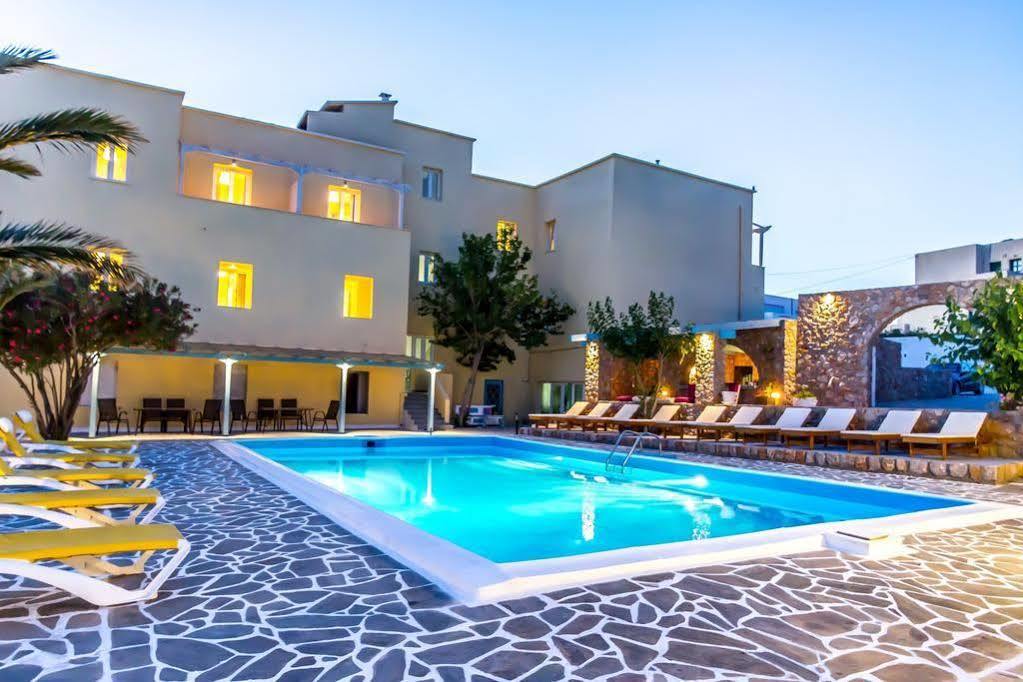 Zorbas Hotel Santorini Pýrgos Exterior foto
